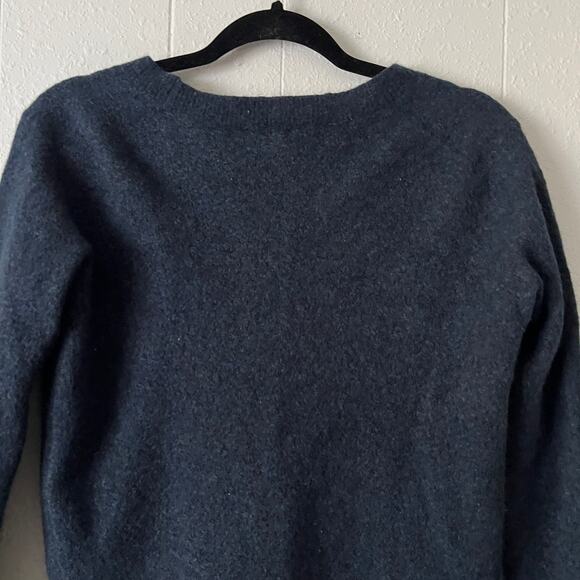 Banana Republic Sweater Womens S Merino Extra Fine Wool Alpaca Old Money Preppy - Picture 7 of 12
